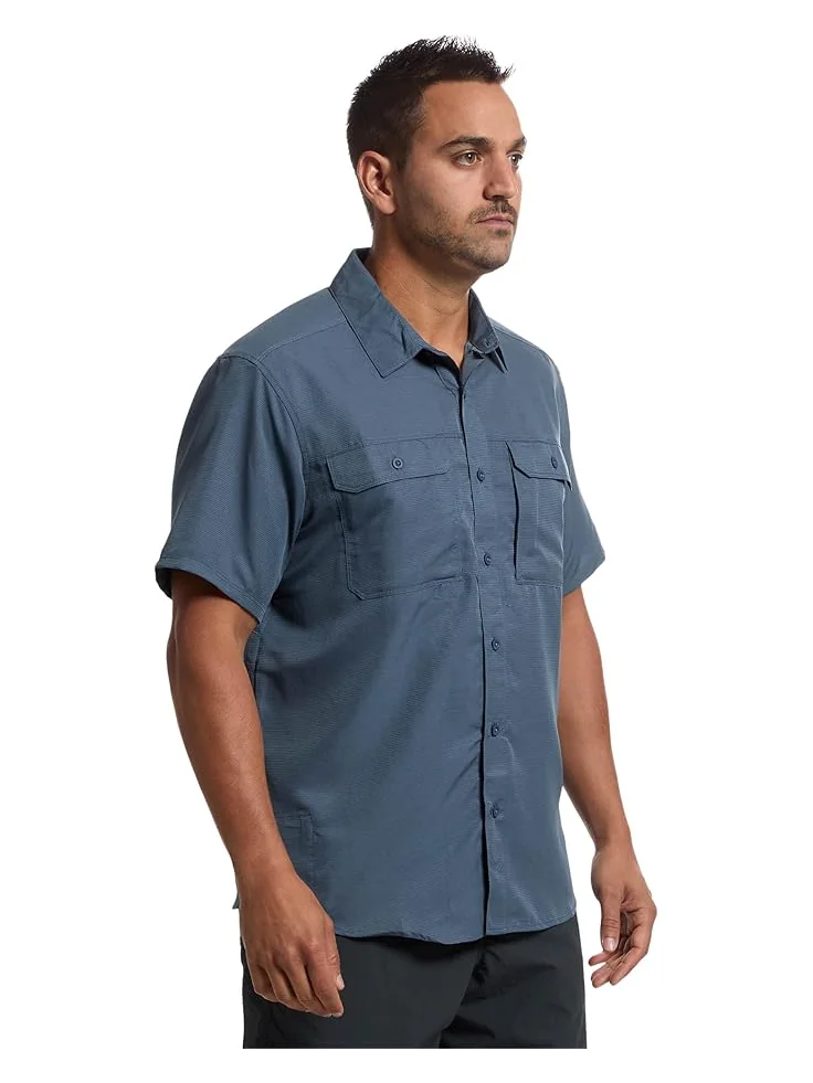 Рубашка Mountain Hardwear Canyon Short Sleeve Shirt, цвет Zinc 1 — 2