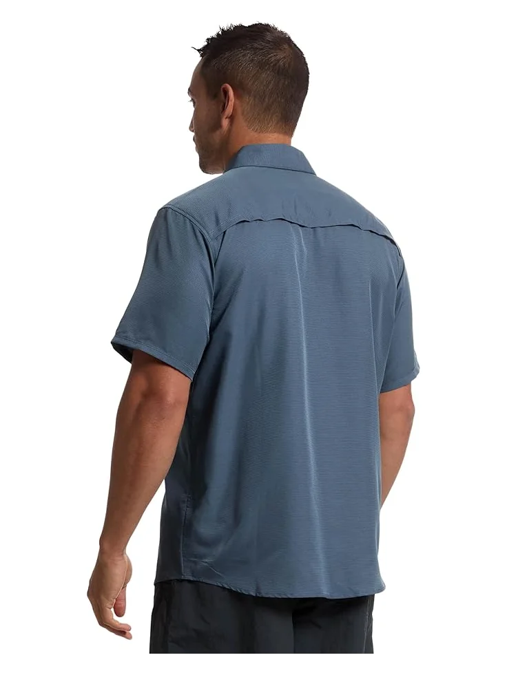 Рубашка Mountain Hardwear Canyon Short Sleeve Shirt, цвет Zinc 1 — 3