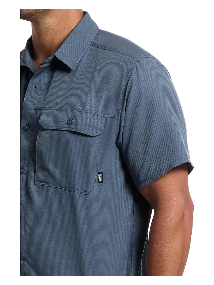 Рубашка Mountain Hardwear Canyon Short Sleeve Shirt, цвет Zinc 1 — 4