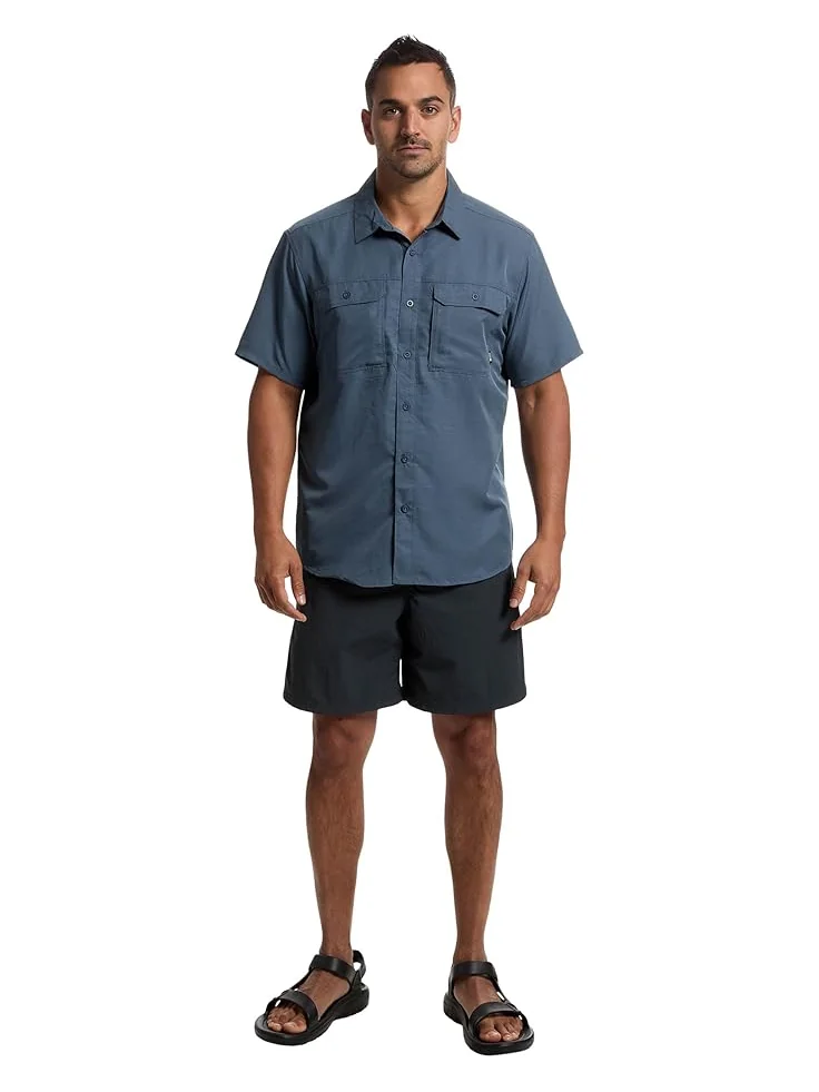 Рубашка Mountain Hardwear Canyon Short Sleeve Shirt, цвет Zinc 1 — 5