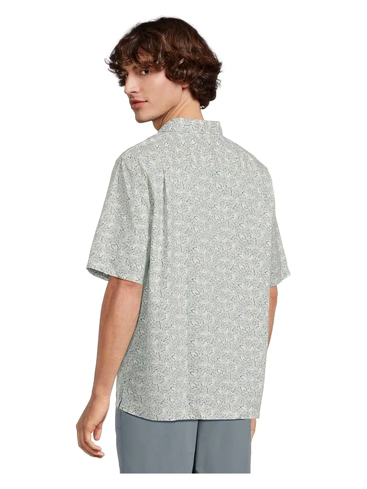 Рубашка L.L.Bean Tropics Shirt Short Sleeve Traditional Fit Print Shirt — 3