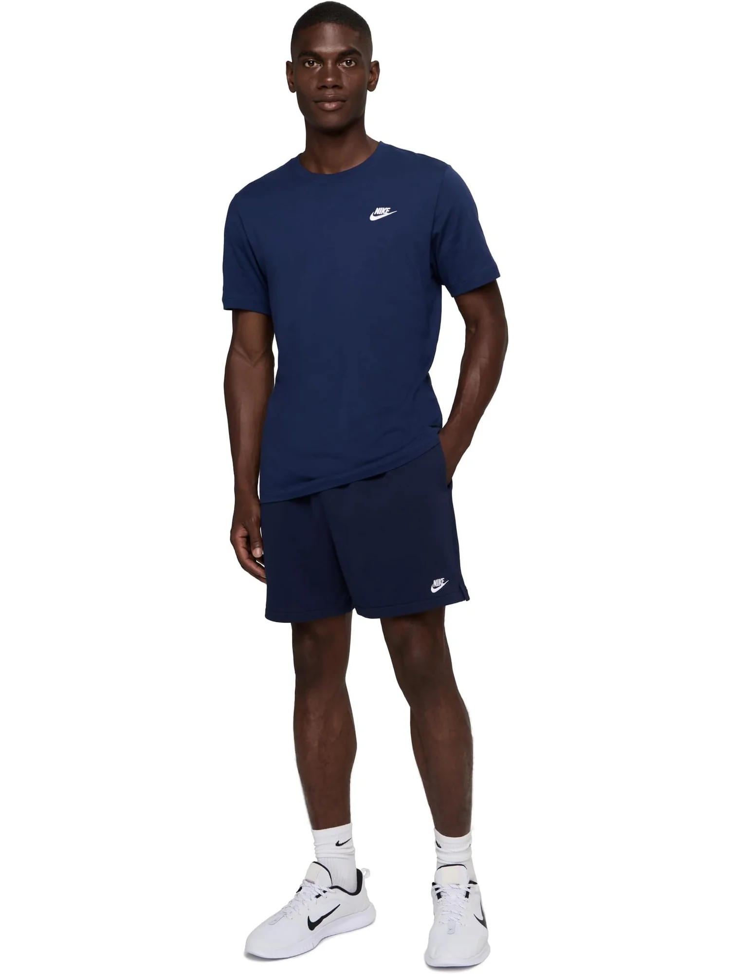 Мужские клубные шорты из французского трикотажа Flow Nike — 2