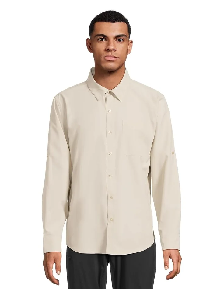 Рубашка Marmot AirExchange SolarShield Long Sleeve Shirt — бежевый