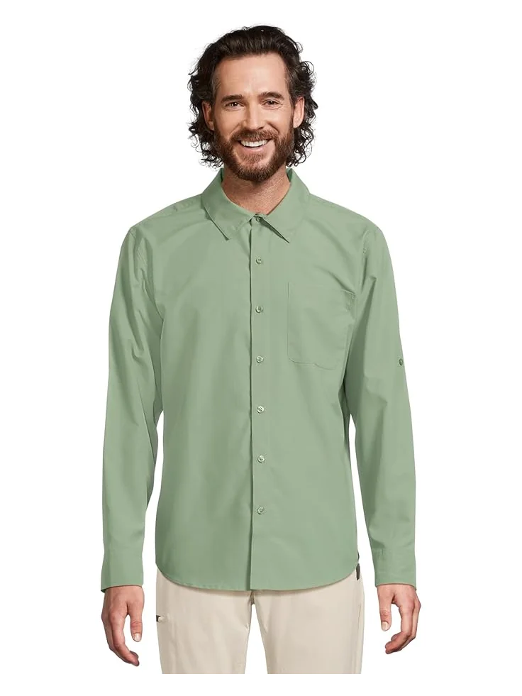 Рубашка Marmot AirExchange SolarShield Long — зеленый