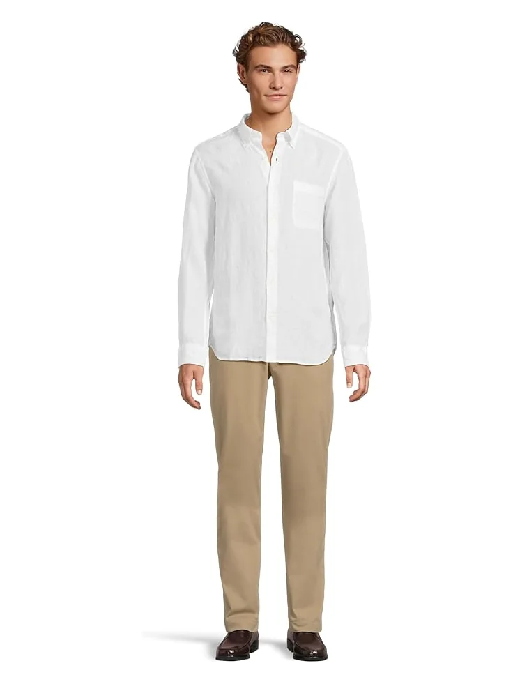 Рубашка Vineyard Vines Surfside Solid Linen Shirt — 5