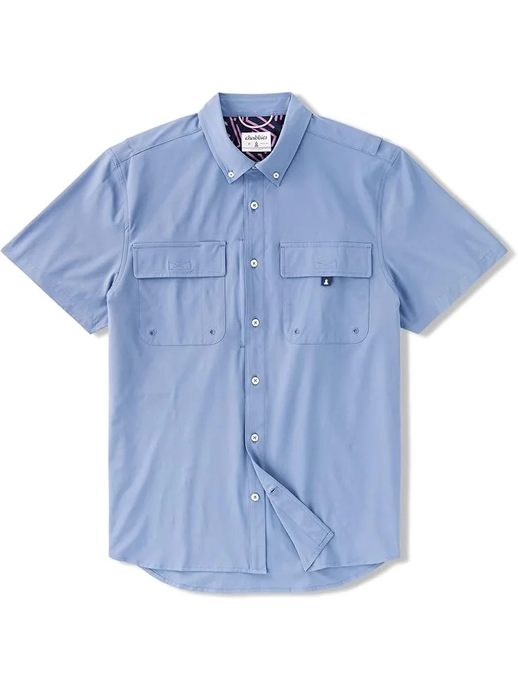 Рубашка Chubbies The Blue Crew (UPF Shirt) — синий