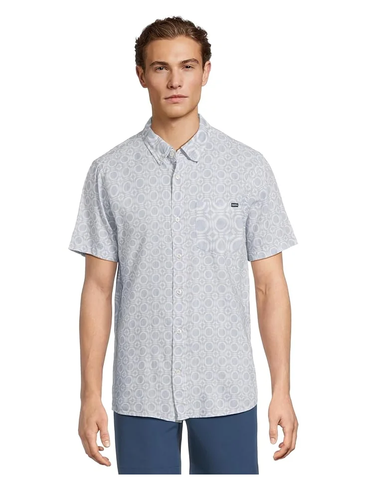 Рубашка Chubbies The Spot On (Resort Weave Friday Shirt) — синий