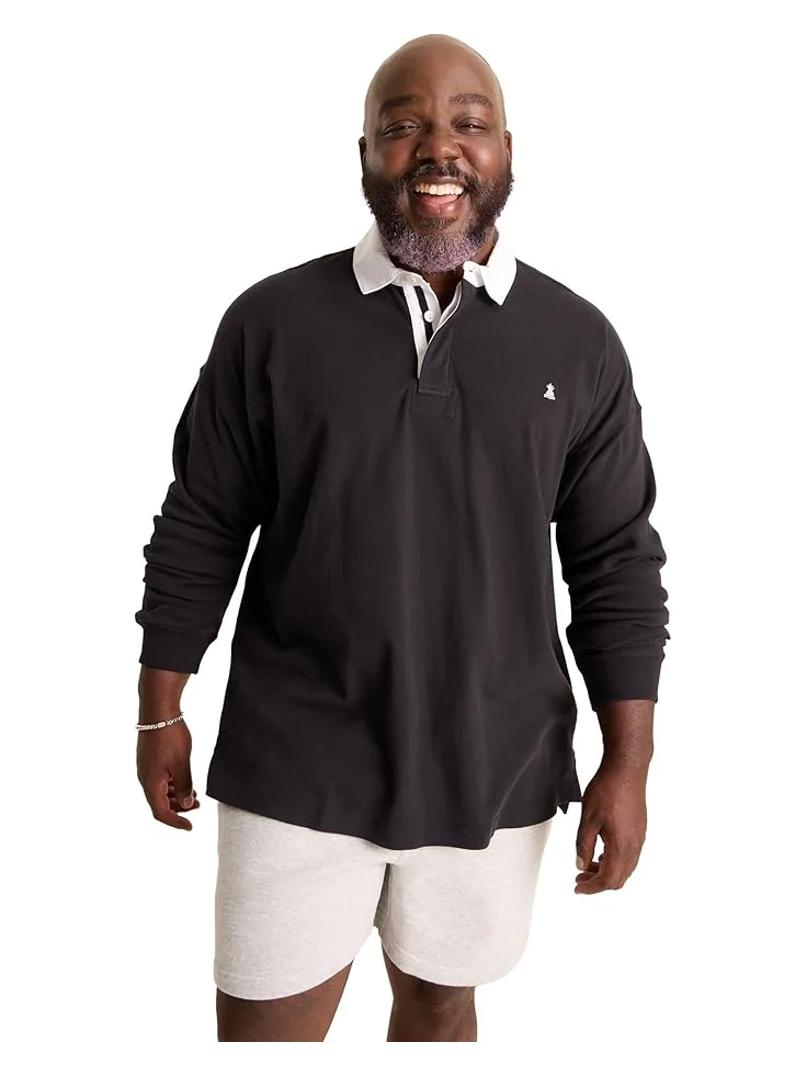 Рубашка Chubbies The Black to Black (Rugby Shirt) — серебристый