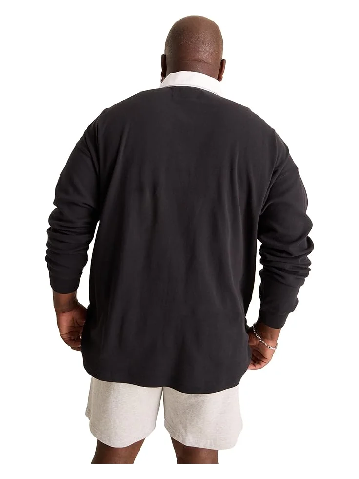 Рубашка Chubbies The Black to Black (Rugby Shirt) — 3