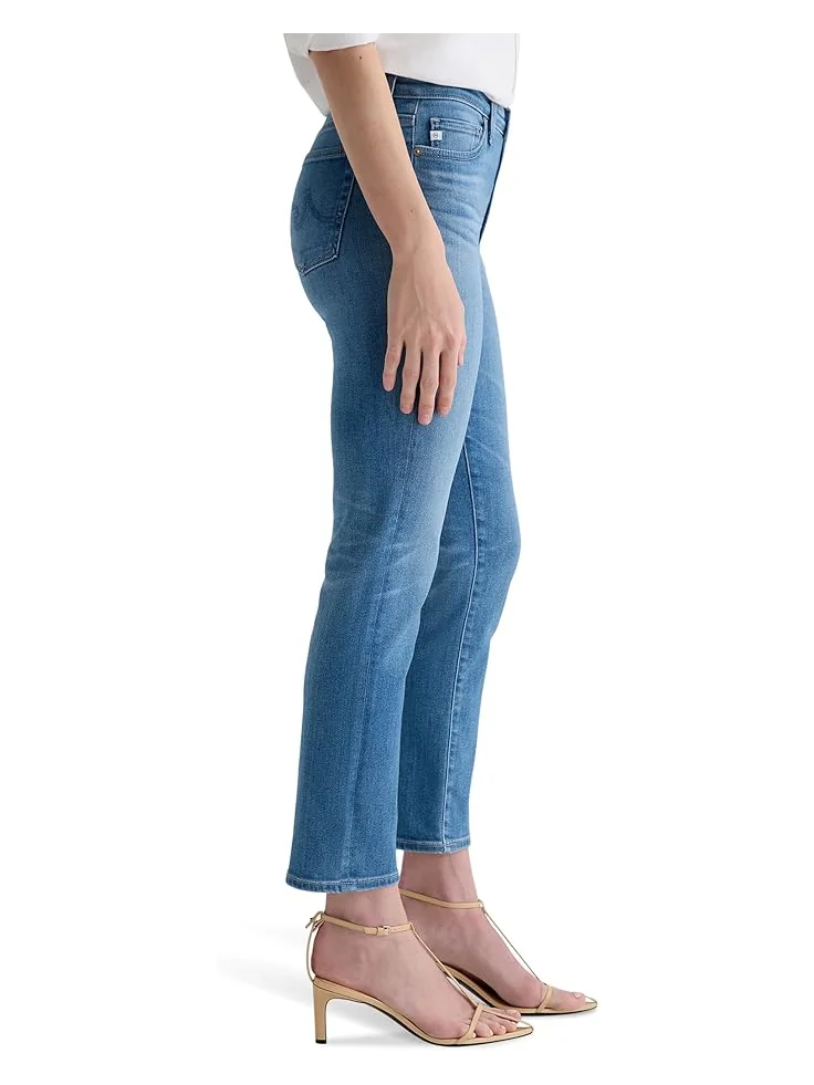 Джинсы AG Jeans Prima Low Rise Cigarette Ankle Jeans in Atlantis — 2