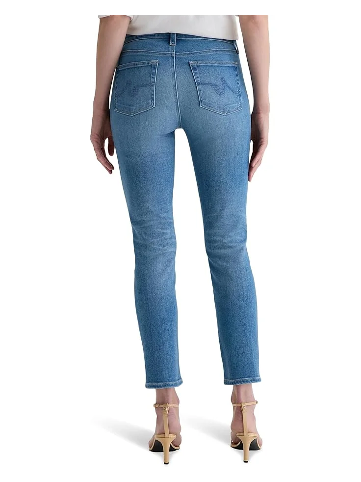 Джинсы AG Jeans Prima Low Rise Cigarette Ankle Jeans in Atlantis — 3