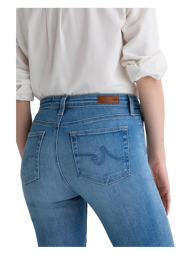 Джинсы AG Jeans Prima Low Rise Cigarette Ankle Jeans in Atlantis — 5