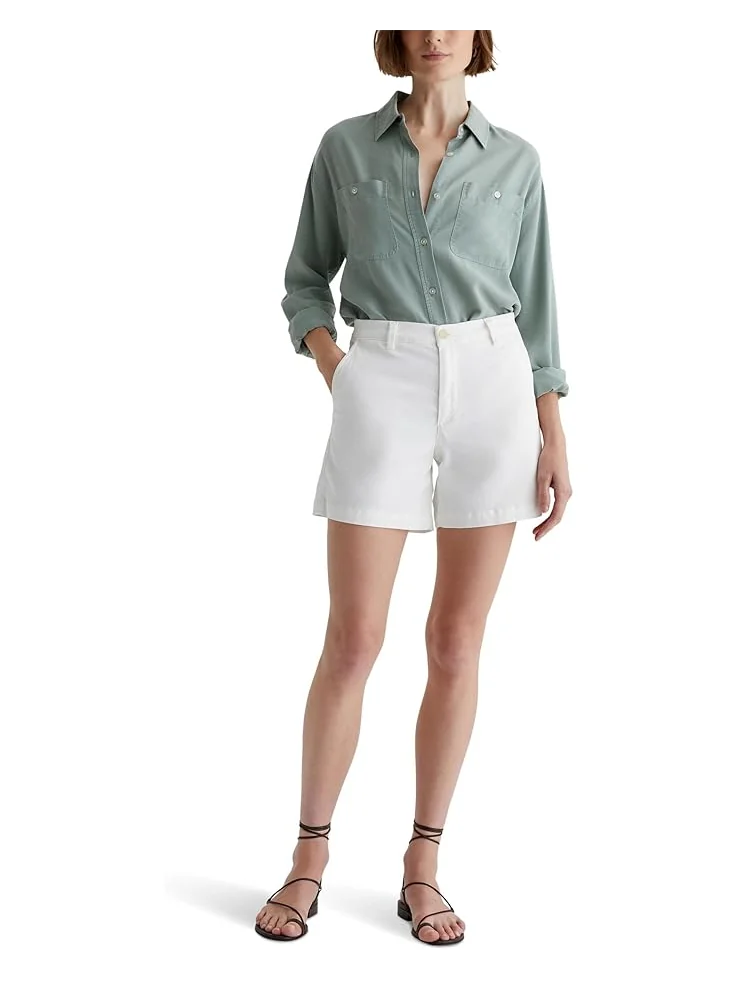 Шорты AG Jeans Jude Mid Rise Chino Shorts — 6