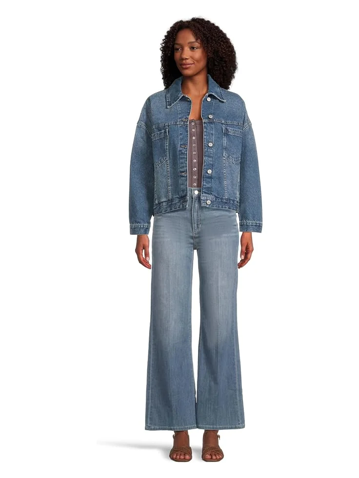 Джинсы Joe's Jeans The Mia High-rise Wide Leg Petite — 5