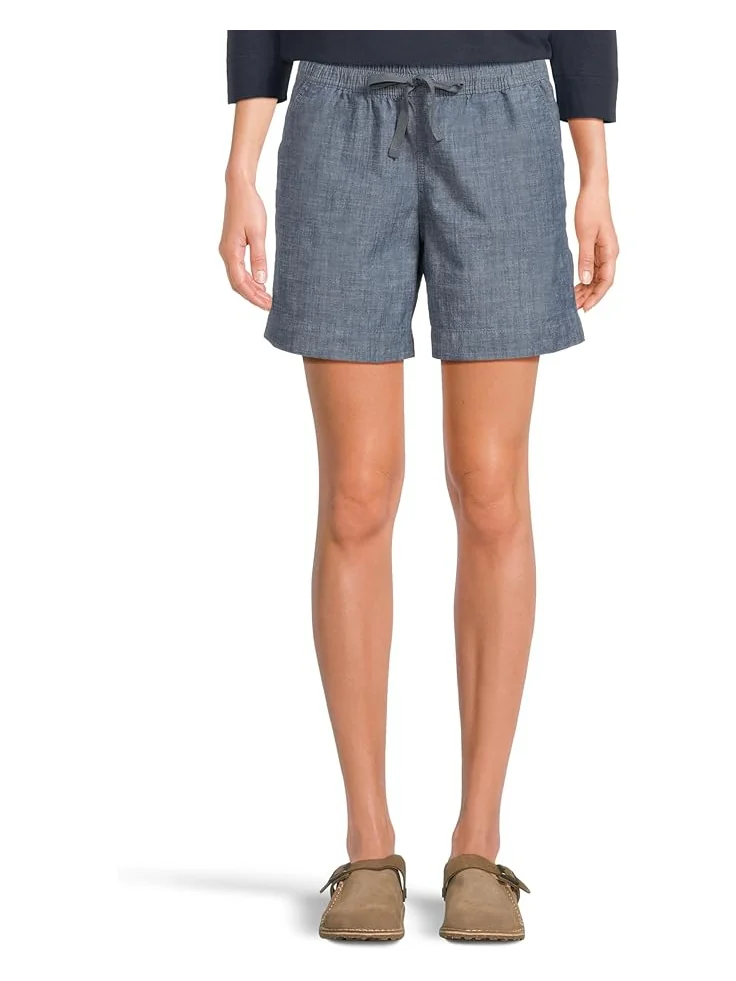 Шорты L.L.Bean Lakewashed Chambray Dock Shorts — 1