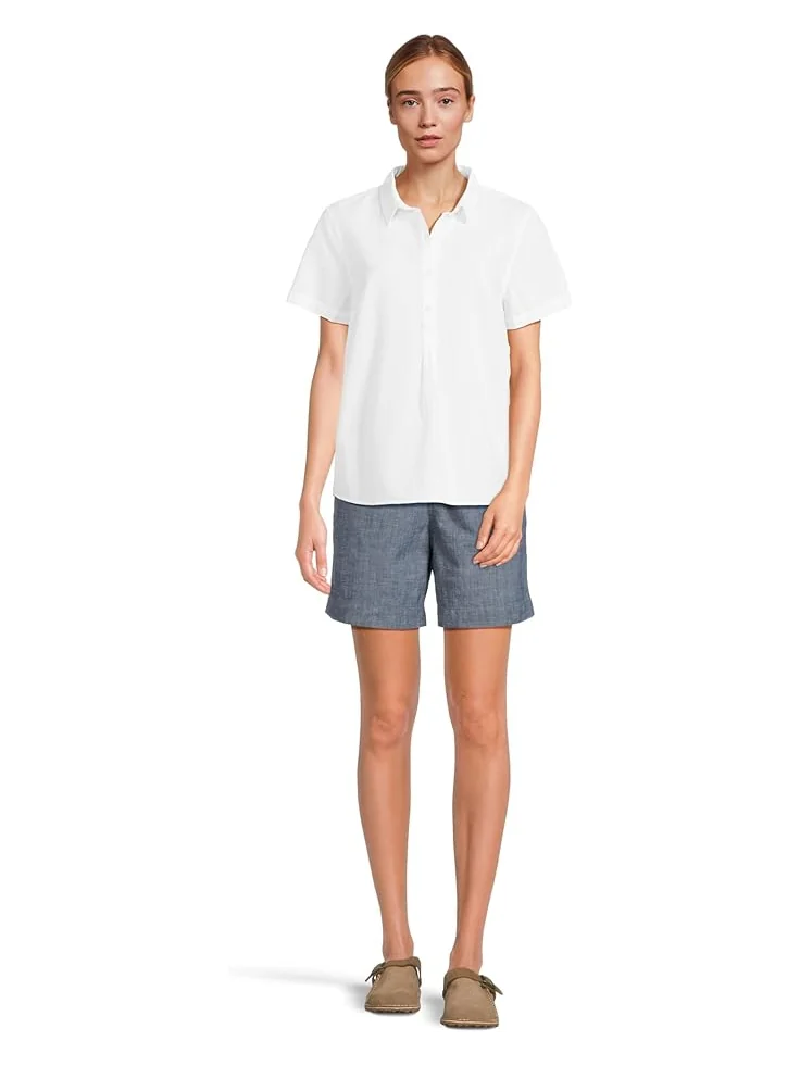 Шорты L.L.Bean Lakewashed Chambray Dock Shorts — 6