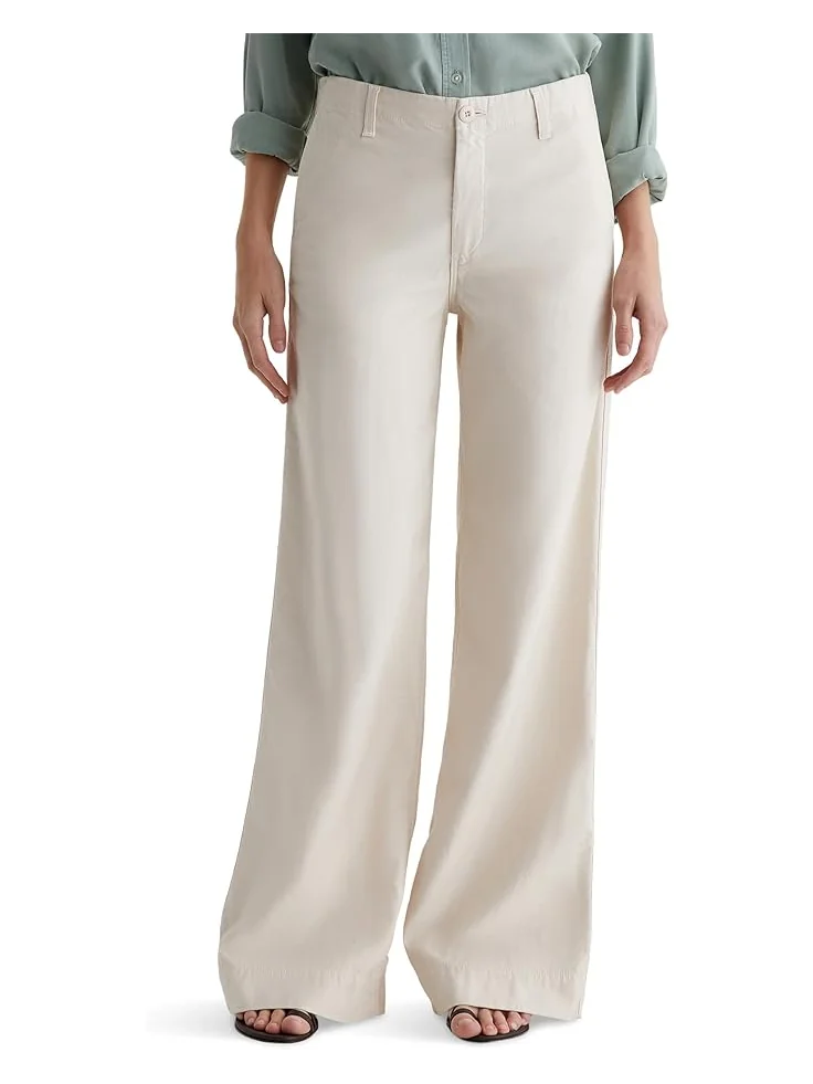 Брюки AG Jeans Laurent Mid Rise Utility Wide Leg Pants — 1