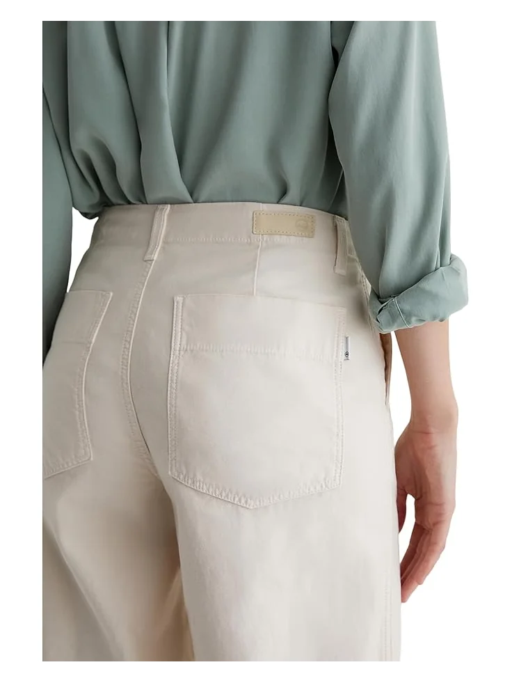 Брюки AG Jeans Laurent Mid Rise Utility Wide Leg Pants — 4