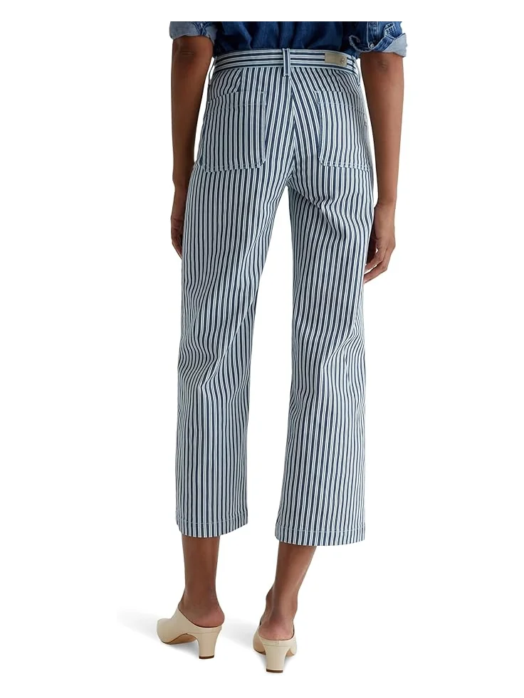 Брюки AG Jeans Kassie Mid Rise Wide Leg Crop — 2