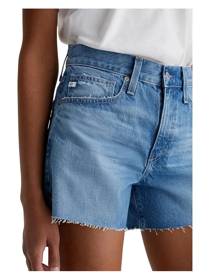 Шорты AG Jeans Halle High Rise Relaxed Shorts, цвет Flashback — 4