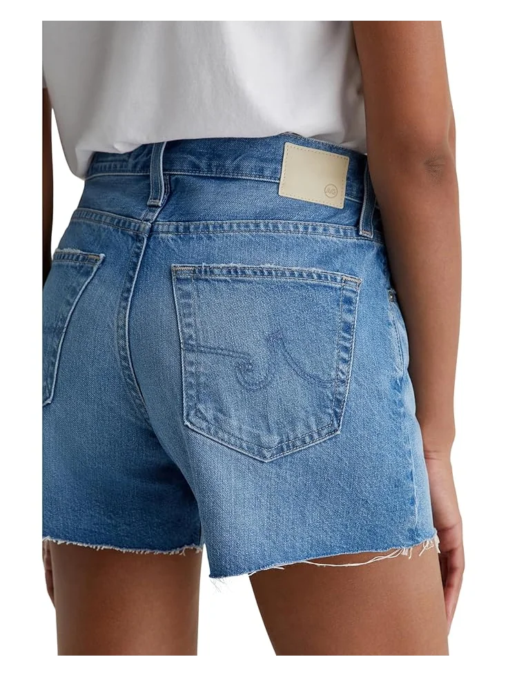 Шорты AG Jeans Halle High Rise Relaxed Shorts, цвет Flashback — 5