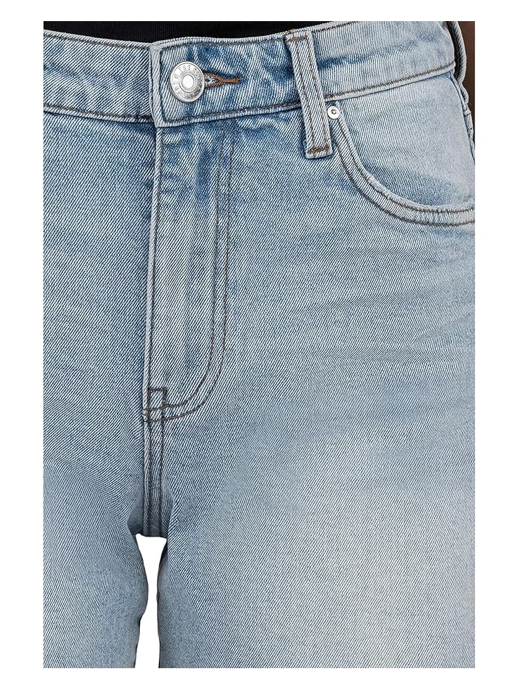 Шорты KUT from the Kloth Jane High-Rise Long Shorts With Raw Hem — 4