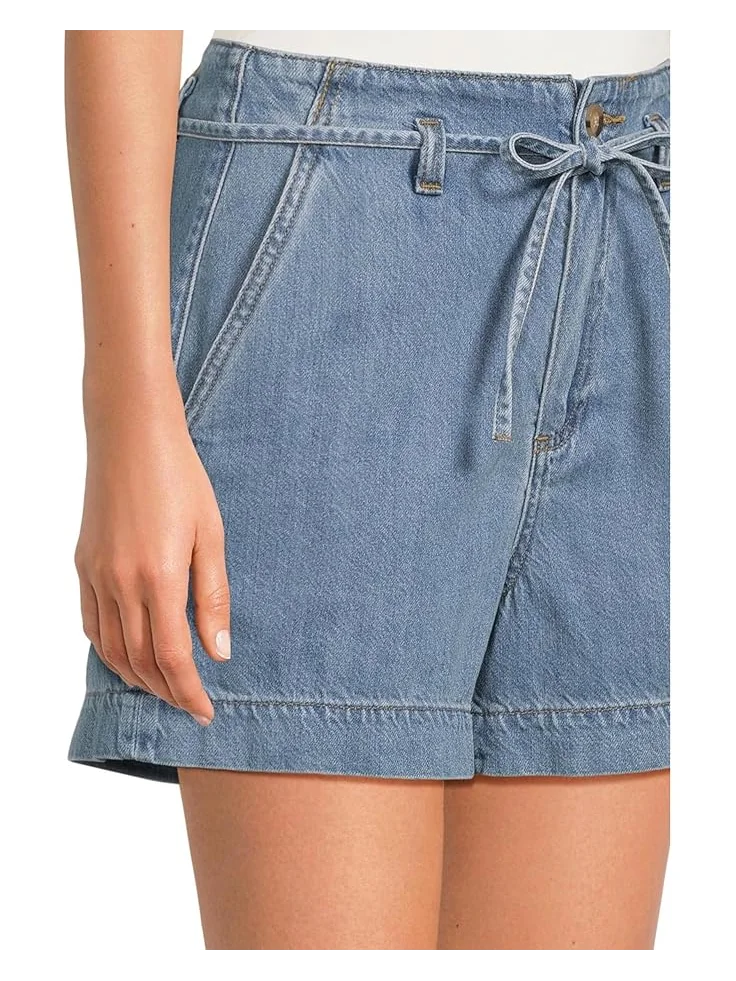 Шорты Paige Anessa Shorts with Waist Tie in Tranquility — 4