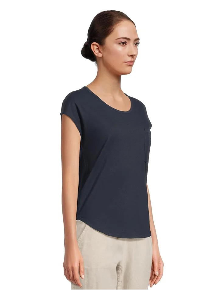 Футболка L.L.Bean Cotton Linen Tee Scoop Neck — 2