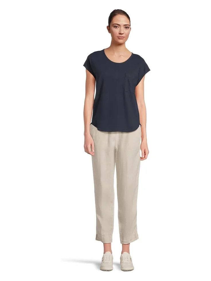 Футболка L.L.Bean Cotton Linen Tee Scoop Neck — 5