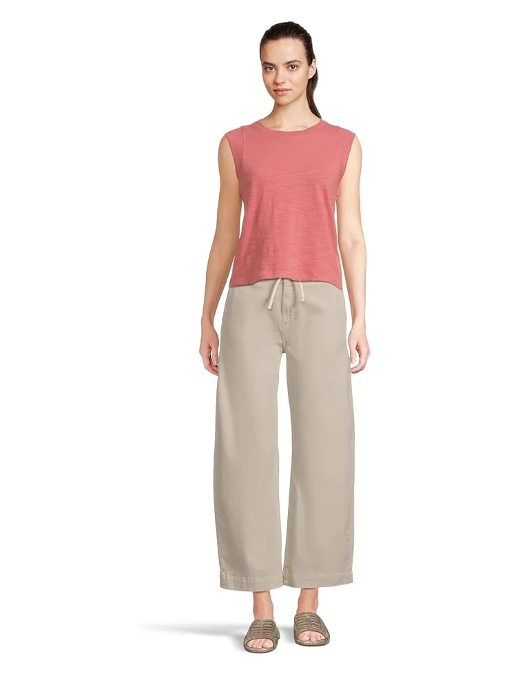 Брюки Paige Arellia Ankle With Tie in Vintage Pumice Stone, цвет Vintage Pumice Stone — 5