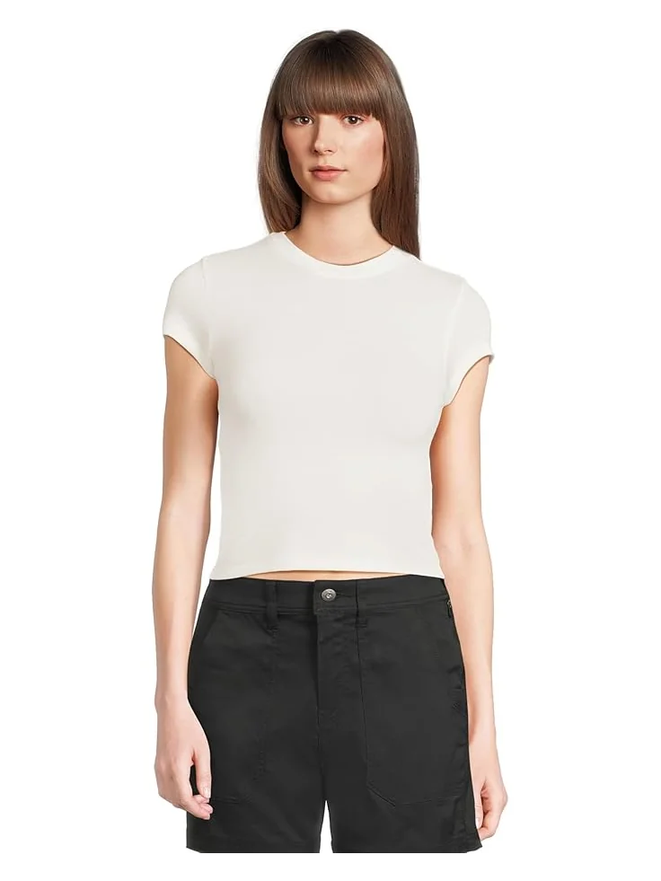 Футболка Prana Lotus Short Sleeve Tee — белый