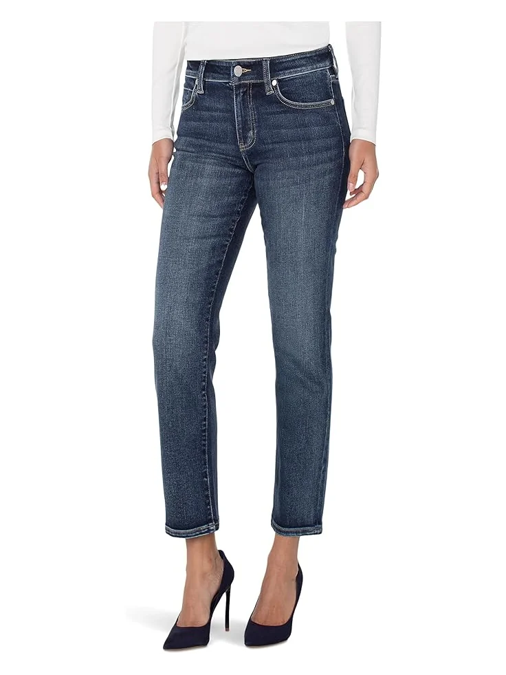 Джинсы Liverpool Los Angeles Liv Non-skinny Skinny Mid-rise Jean 28" Inseam, цвет Wells — 1