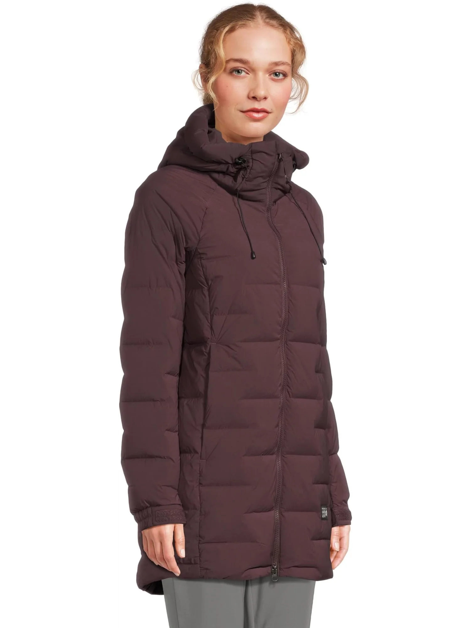 Женская парка Stretchdown Mountain Hardwear — изображение 2 из 5, черная смородина