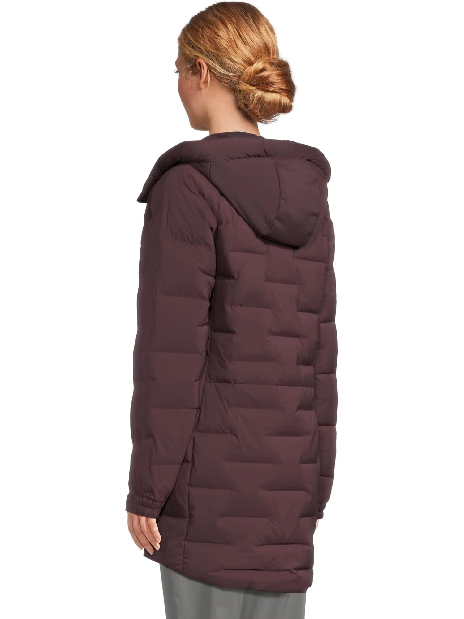 Женская парка Stretchdown Mountain Hardwear — изображение 3 из 5, черная смородина