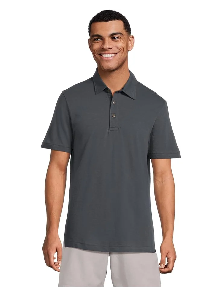 Поло Faherty Sunwashed Tshirt Polo — синий