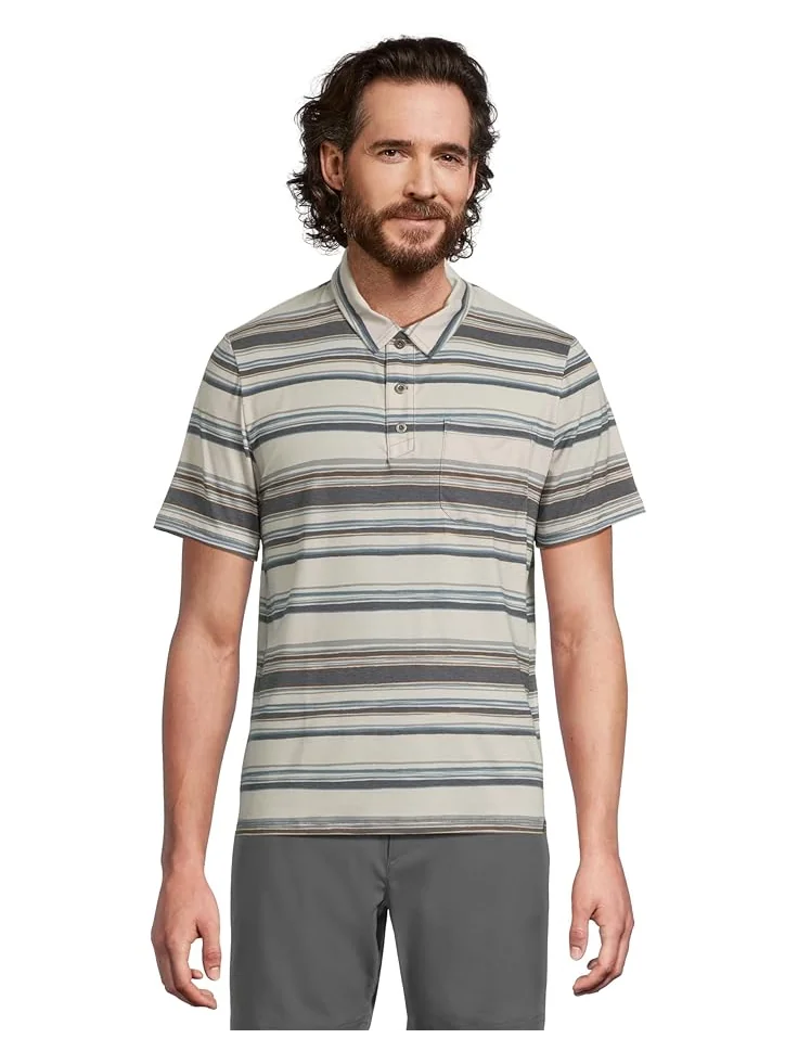 Поло L.L.Bean Everyday SunSmart Polo 2.0, Short-Sleeve, Stripe — 1