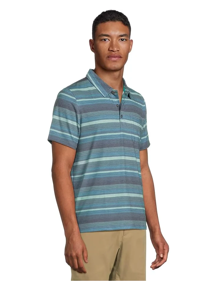 Поло L.L.Bean Everyday SunSmart Polo 2.0, Short-Sleeve, Stripe — 2