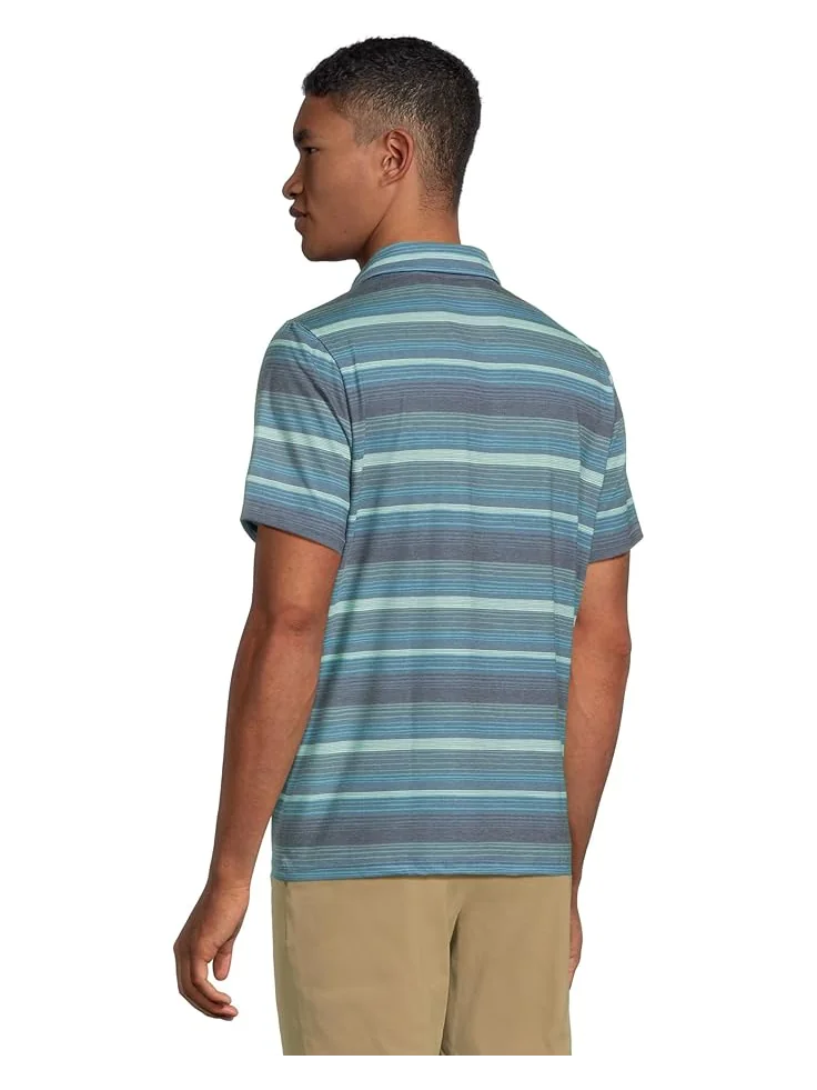Поло L.L.Bean Everyday SunSmart Polo 2.0, Short-Sleeve, Stripe — 3