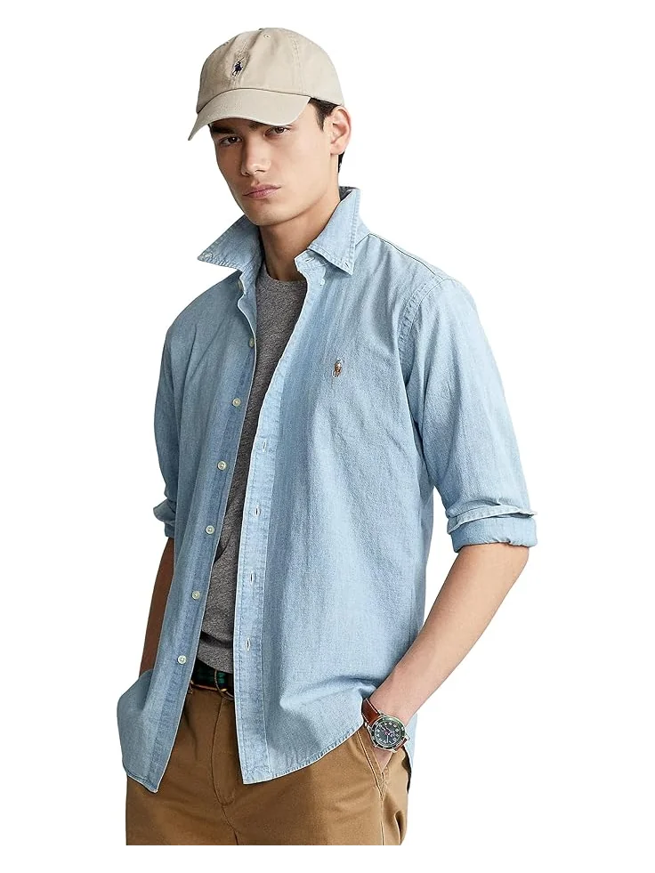 Поло Polo Ralph Lauren Chambray Sport Shirt — 1