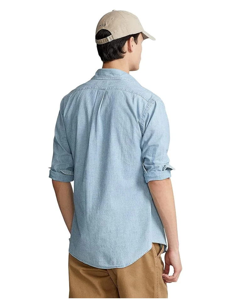 Поло Polo Ralph Lauren Chambray Sport Shirt — 2