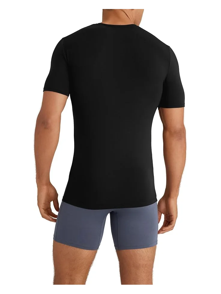 Рубашка Tommy John Second Skin Modal Crewneck Stay Tucked Undershirt 3-Pack — 3