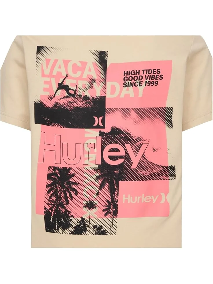 Футболка Hurley Kids Blocks Graphic T-Shirt — 3