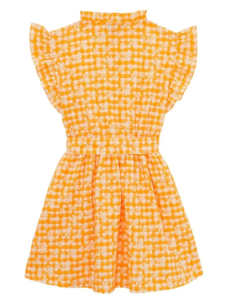 Платье Vilebrequin Kids Cotton Dress Turtle Vichy — 2