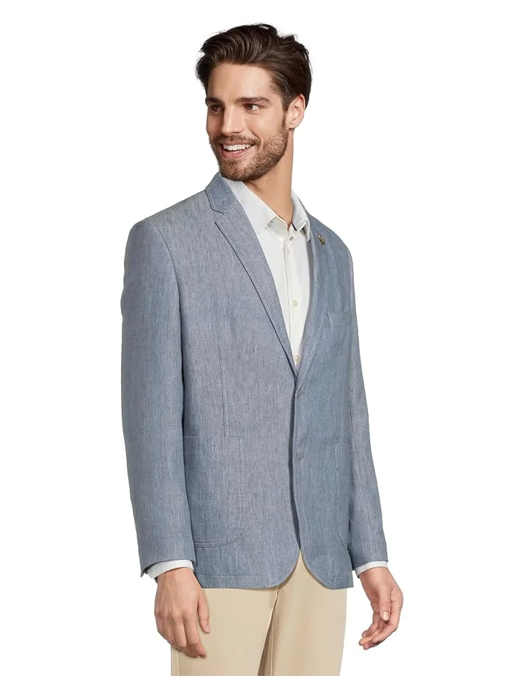 Блейзер Johnston & Murphy Washed Linen Blazer — 2
