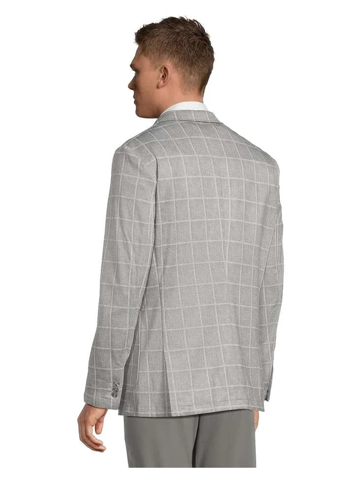 Блейзер Johnston & Murphy Xc Flex Unlined Plaid Knit Blazer — 3