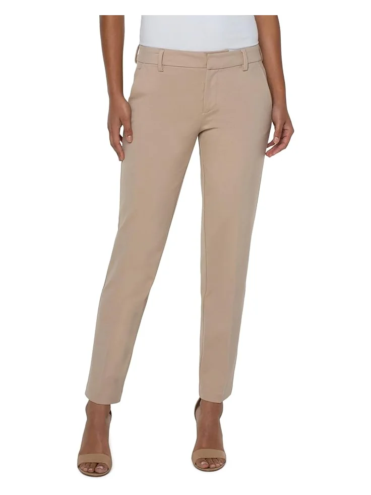 Брюки Liverpool Los Angeles Kelsey Slim Leg Trousers in Super Stretch Ponte Knit — 1