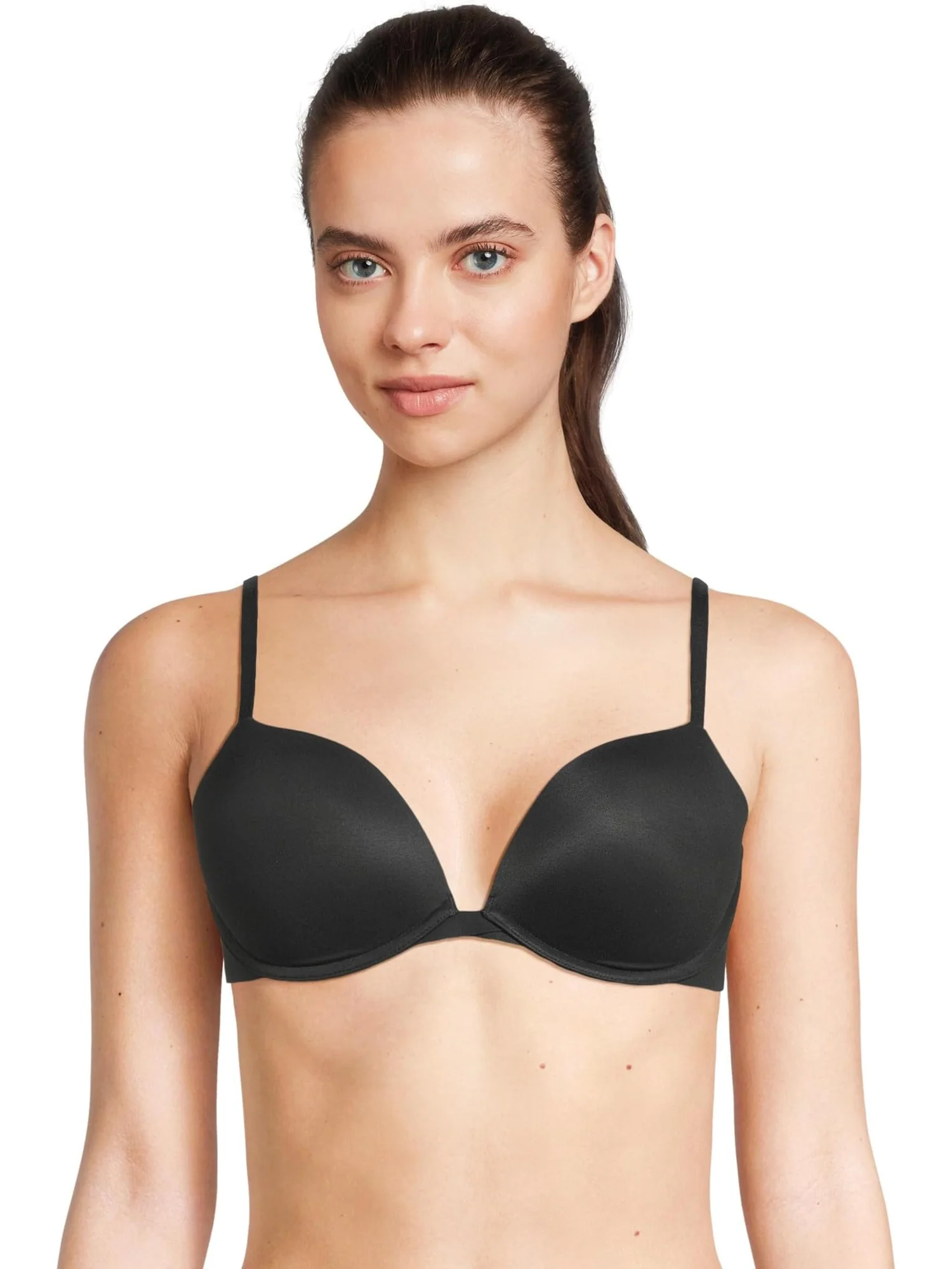 Бюстгальтер Calvin Klein Underwear Perfectly Fit Push Up Plunge Bra — черный