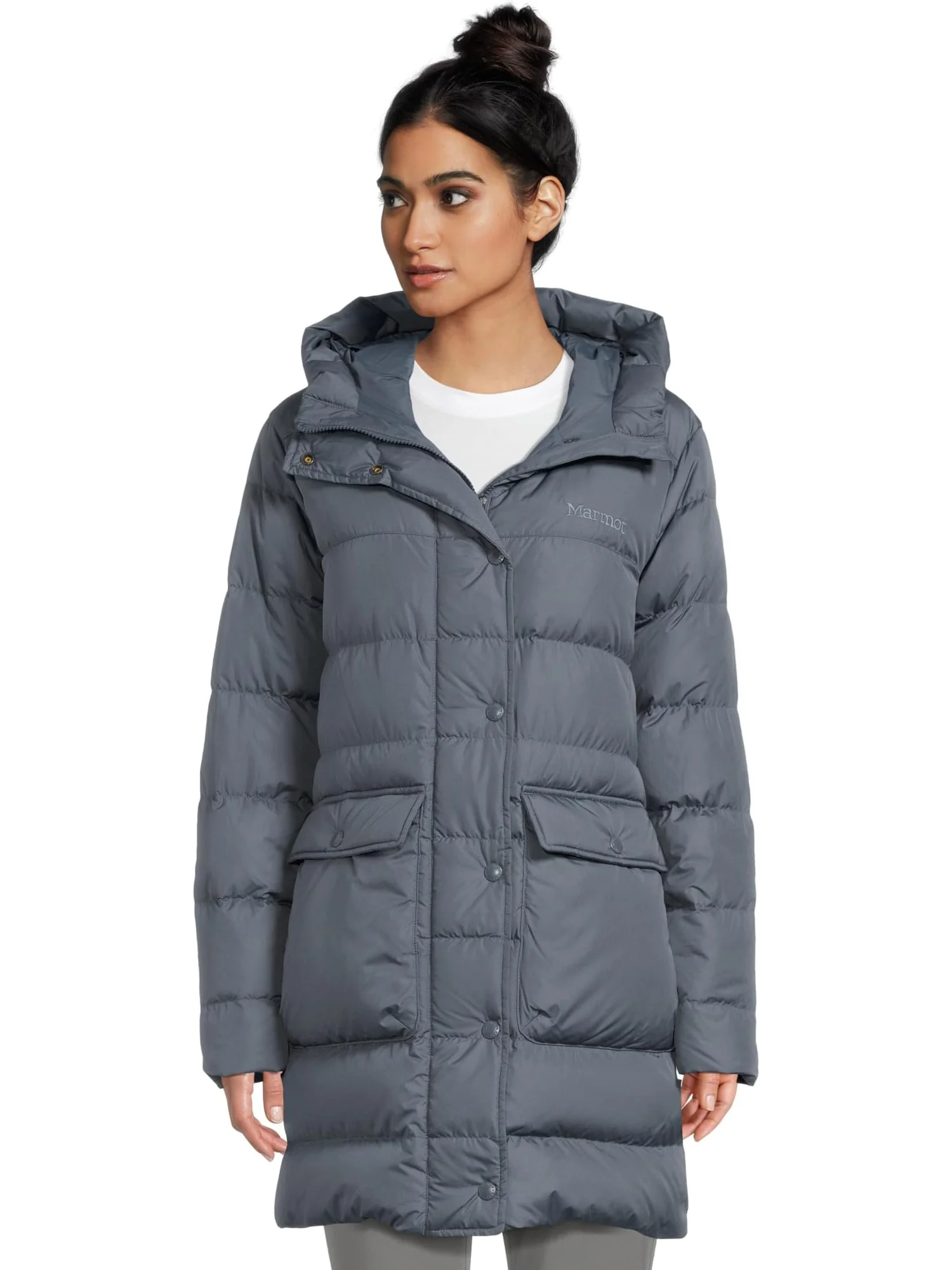 Женская парка Strollbridge Marmot — серый