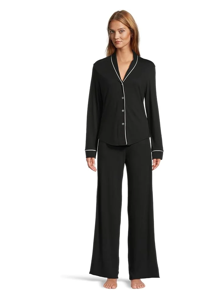 Пижама Cosabella Pima Lusso Longsleeve Top And Pajama Set — белый