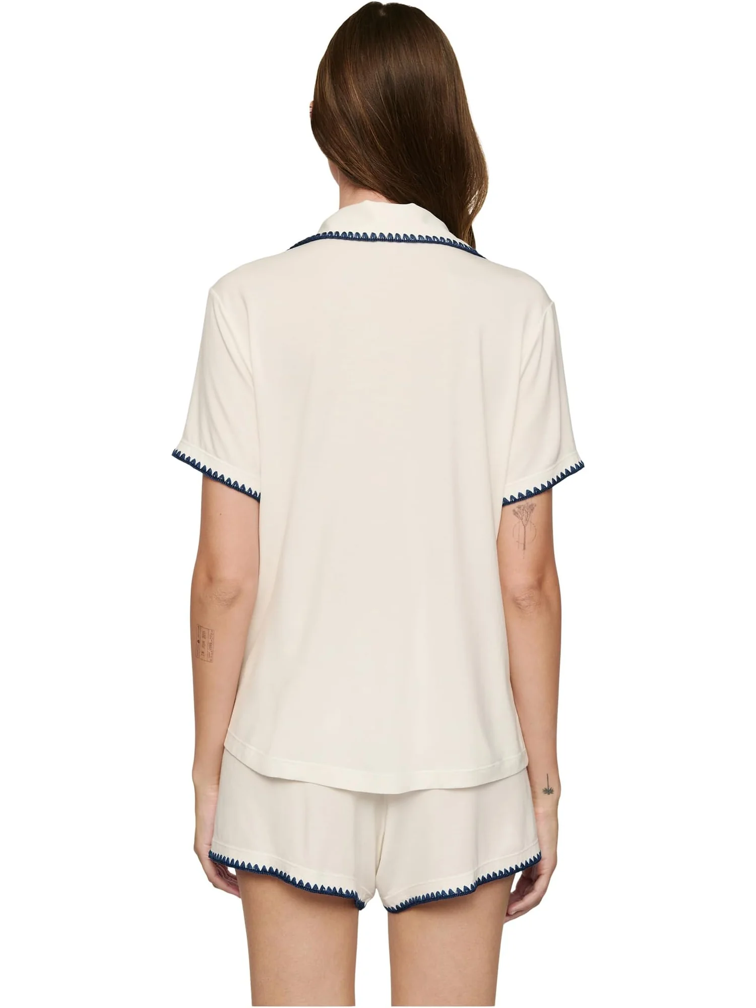 Пижама Eberjey Frida Relaxed Shorts Pj Set — 2